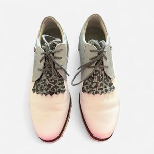 FootJoy Gray and White Women's Athletic Shoes 5.5